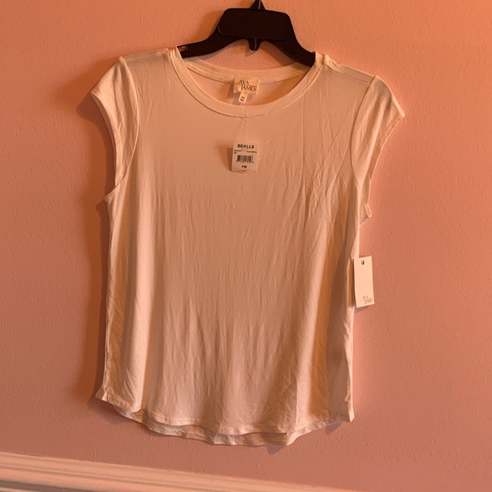 Versatile white Short Sleeve Tee